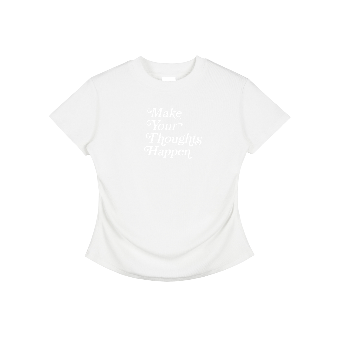 M.Y.T.H Vintaged-Wash Bodycon Cotton T-Shirt