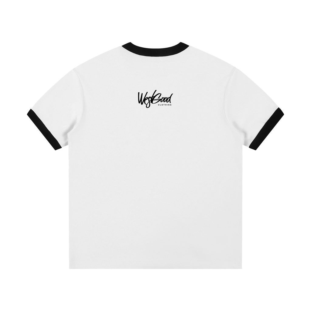 WEST GOOD Edge Ribbed Crewneck T-Shirt