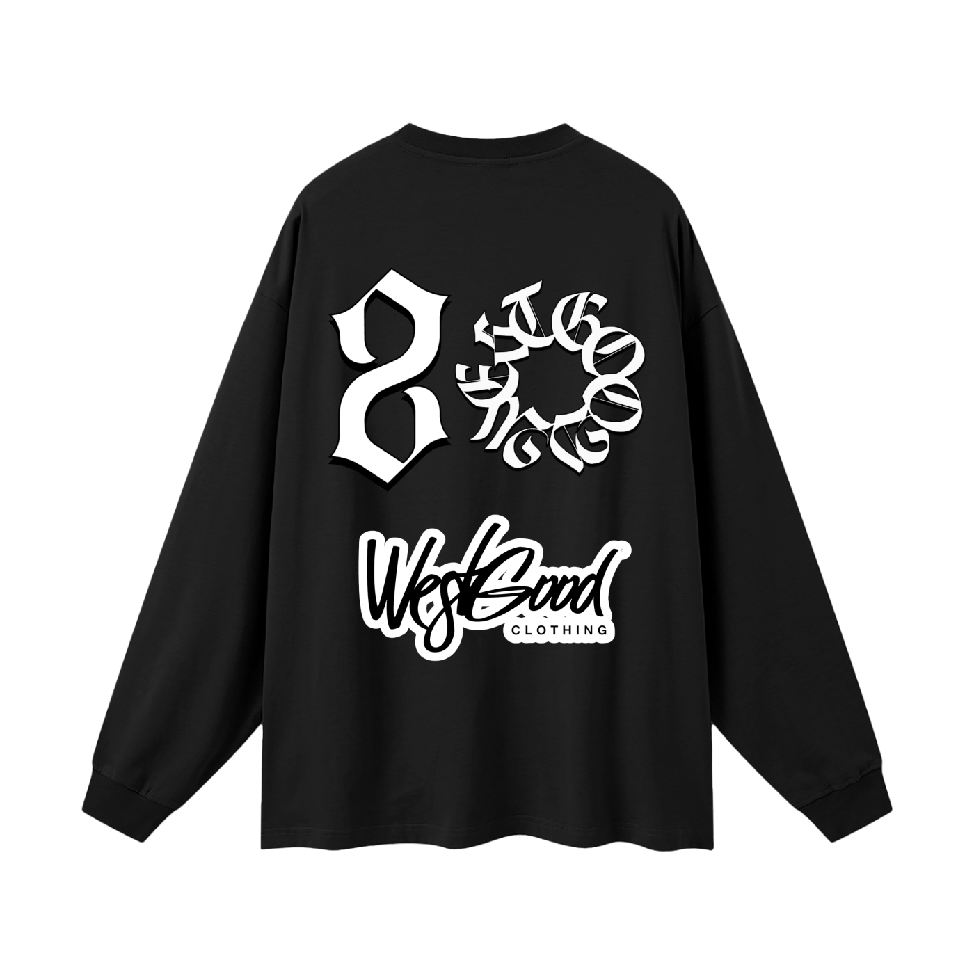 West Good 20 Oversized Unisex Long Sleeve T-Shirt