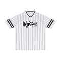 Unisex Striped Loose V-Neck T-Shirt