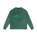 Acid Wash Oversize Long Sleeve T-Shirt