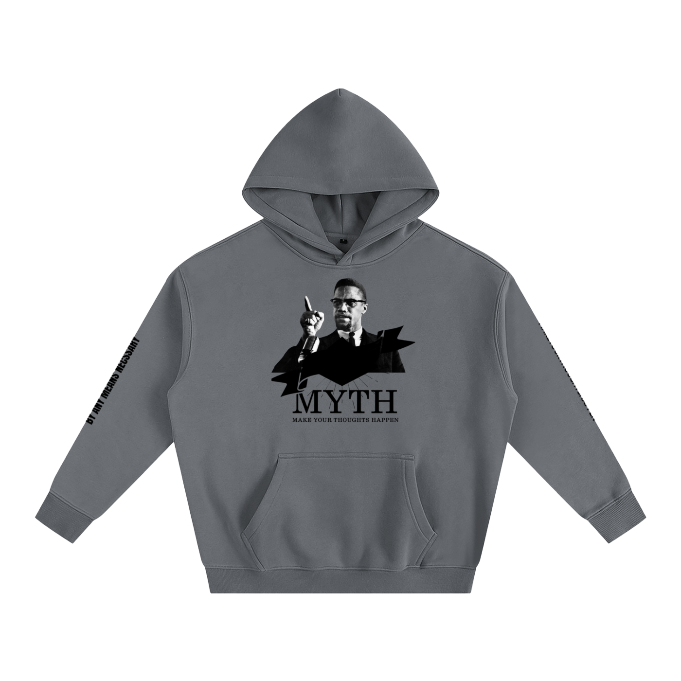 MYTH X By Any Means Necessary Oversize Hoodie