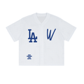 WEST GOOD Varsity Button-Up Baseball Jersey