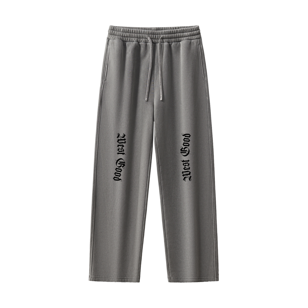 Frayed Enzyme Washed Fleece Set