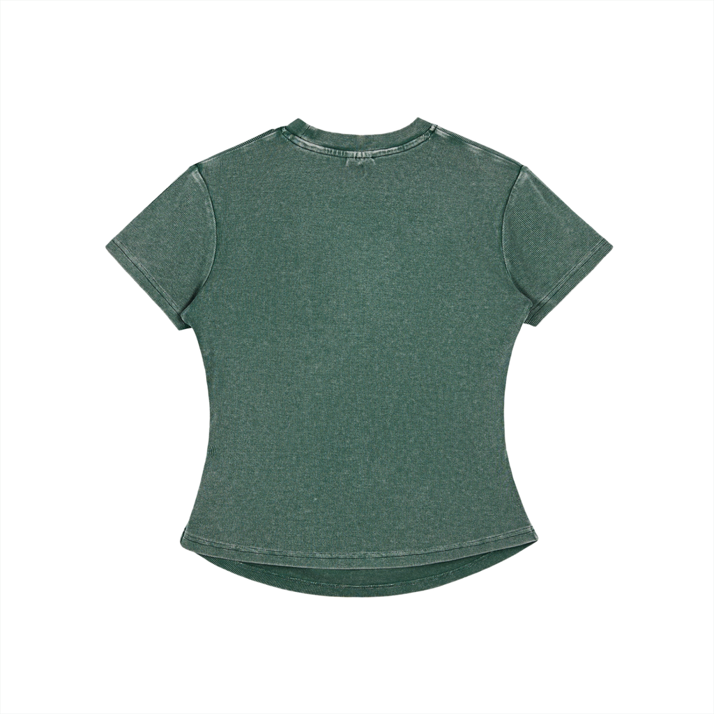 M.Y.T.H Vintaged-Wash Bodycon Cotton T-Shirt