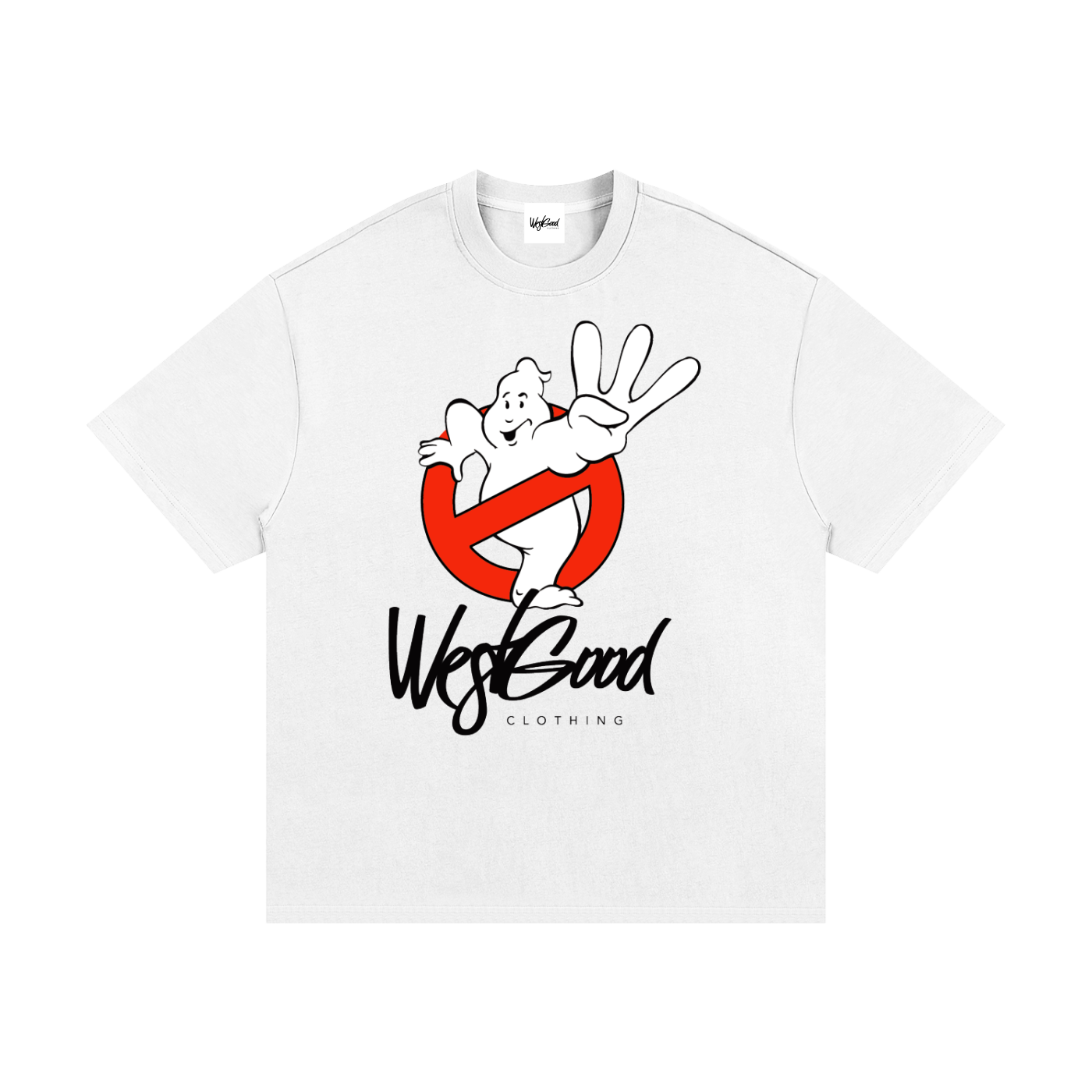 WEST GOOD GHOSTBUSTER Heavyweight Cotton T-Shirt
