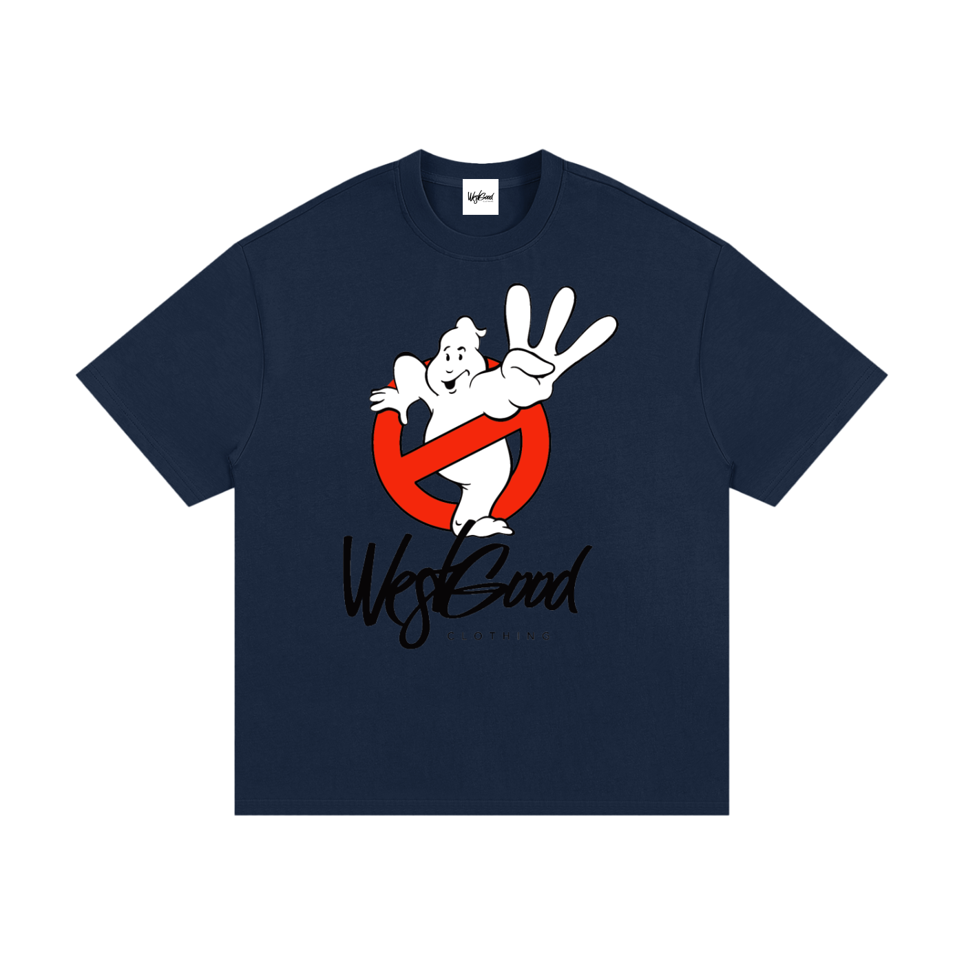 WEST GOOD GHOSTBUSTER Heavyweight Cotton T-Shirt