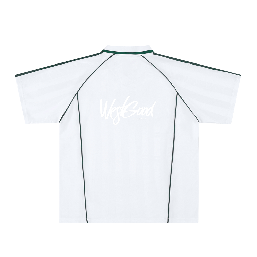 Shadow Stripe Collared Soccer Jersey