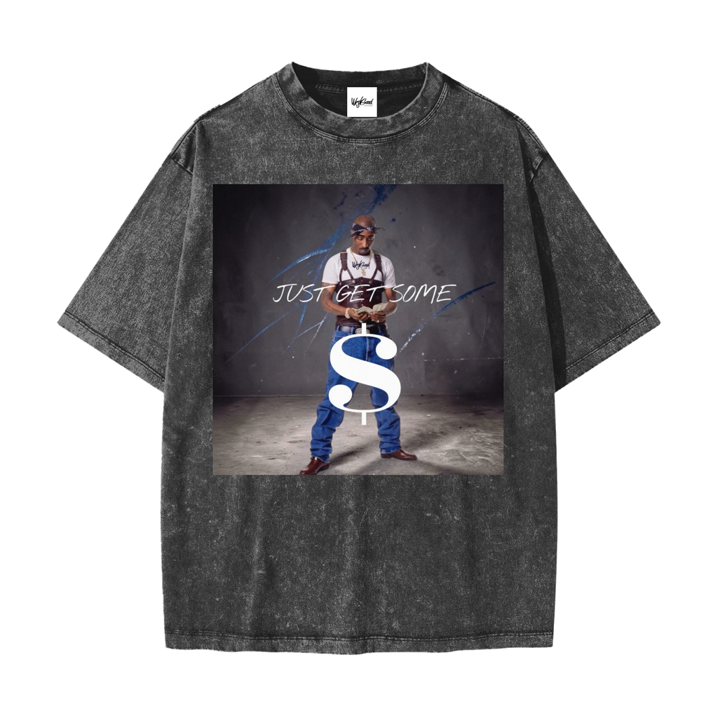 Heavyweight Snow Washed T-Shirt