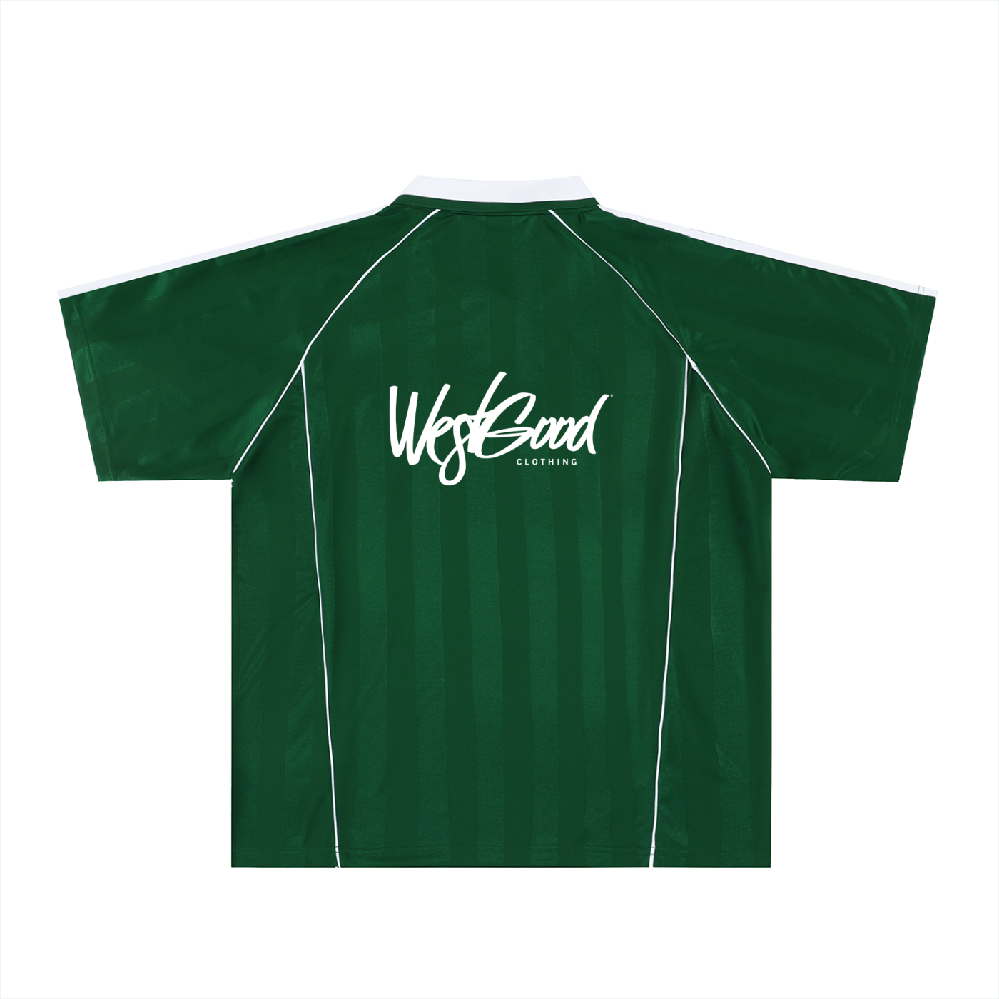 Shadow Stripe Collared Soccer Jersey