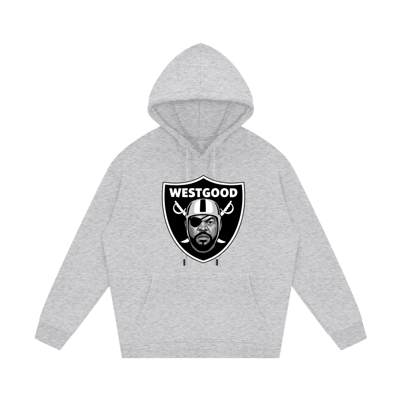 WESTGOOD Streetwear Unisex Fleece Hoodie