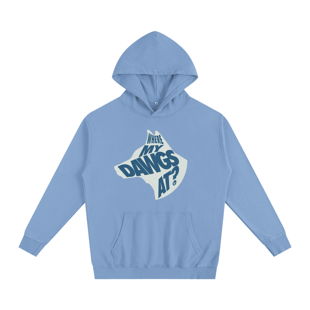 Where My Dawgs AT? Oversized Hoodie