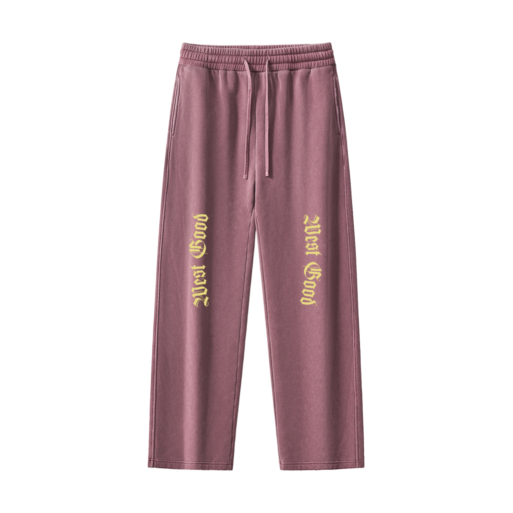 Frayed Enzyme Washed Fleece Set