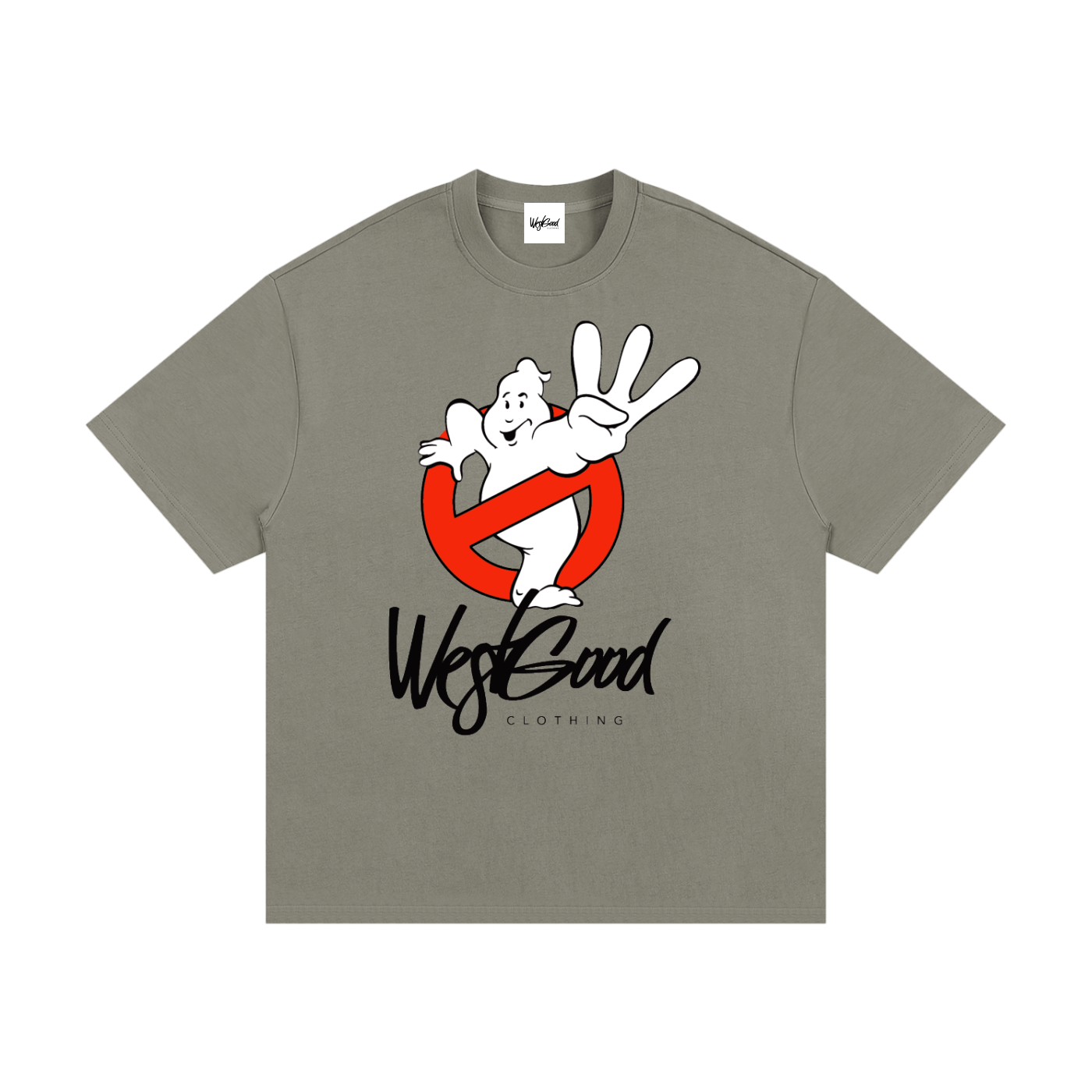 WEST GOOD GHOSTBUSTER Heavyweight Cotton T-Shirt