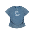M.Y.T.H Vintaged-Wash Bodycon Cotton T-Shirt