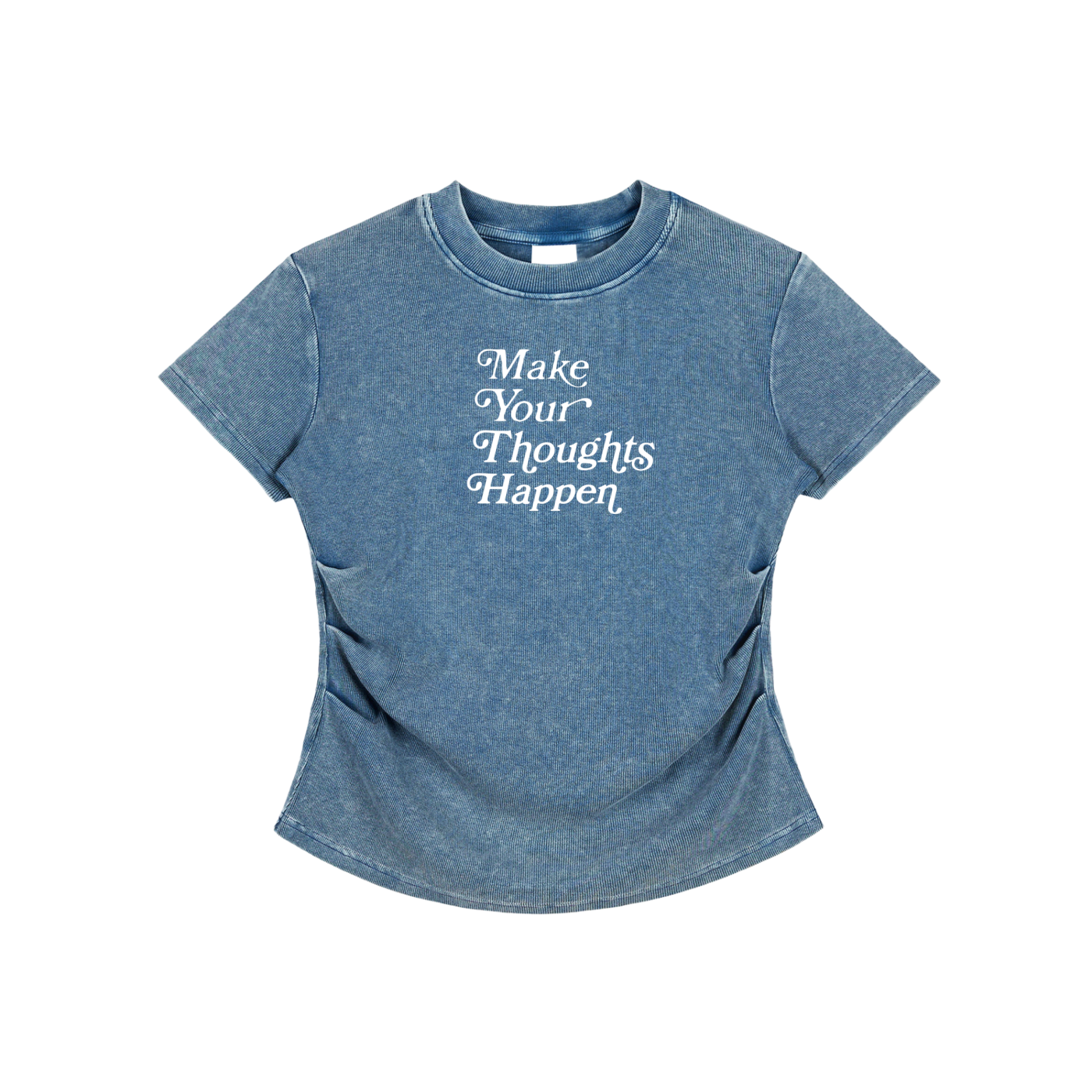 M.Y.T.H Vintaged-Wash Bodycon Cotton T-Shirt