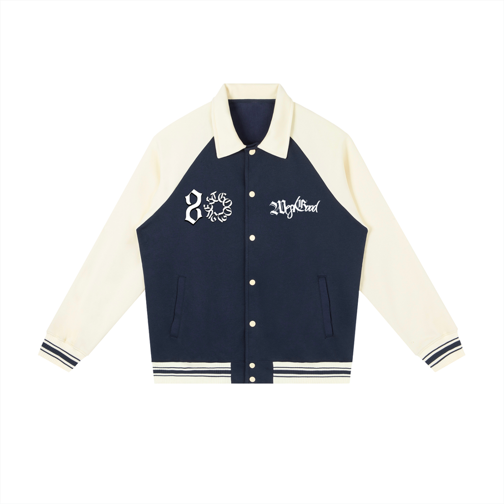 WEST GOOD CLOTHING 20 Raglan Sleeve Baseball Jacket
