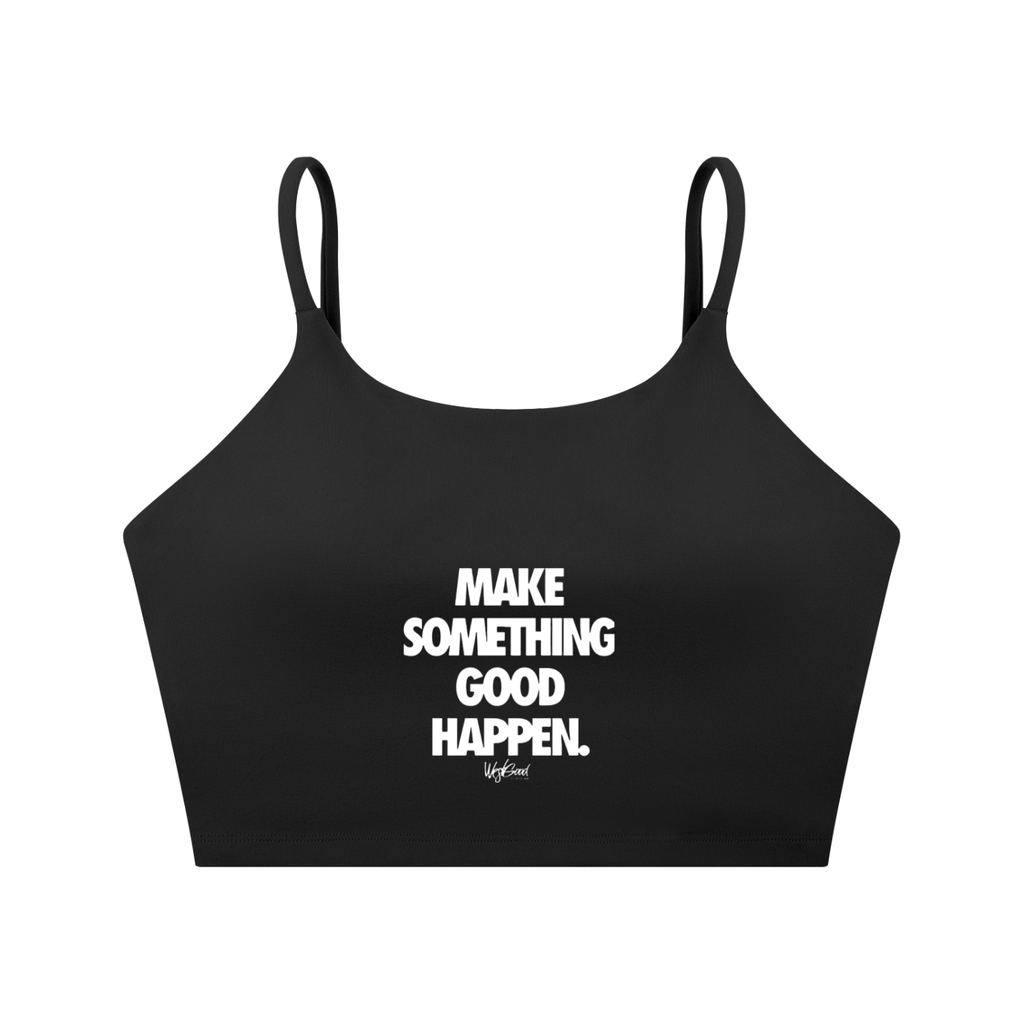 Spaghetti Strap Yoga Sports Bra