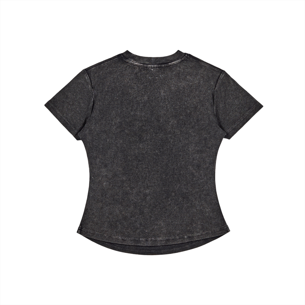 M.Y.T.H Vintaged-Wash Bodycon Cotton T-Shirt