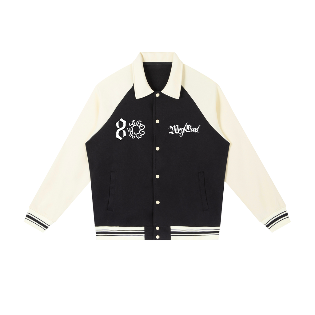 WEST GOOD CLOTHING 20 Raglan Sleeve Baseball Jacket