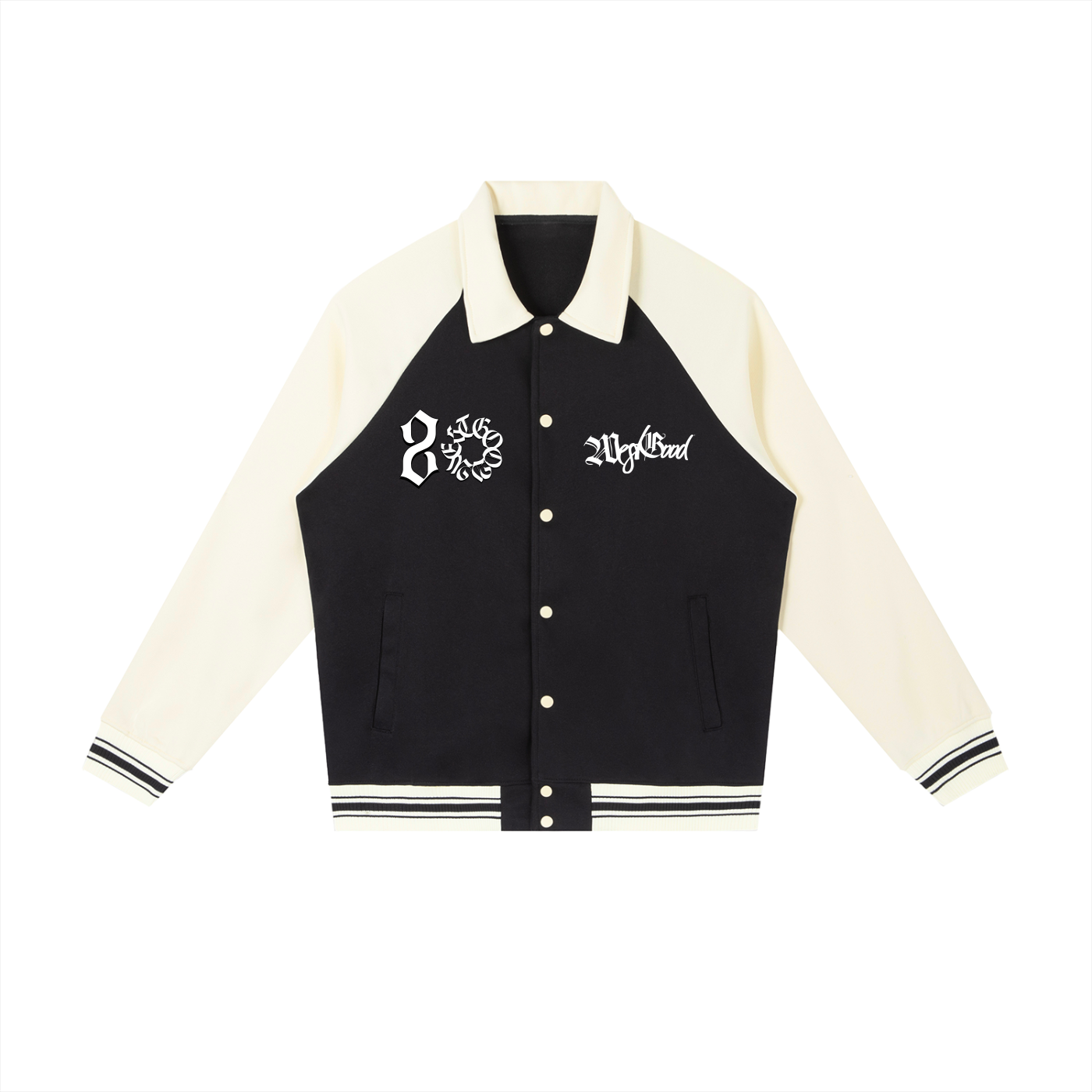 WEST GOOD CLOTHING 20 Raglan Sleeve Baseball Jacket