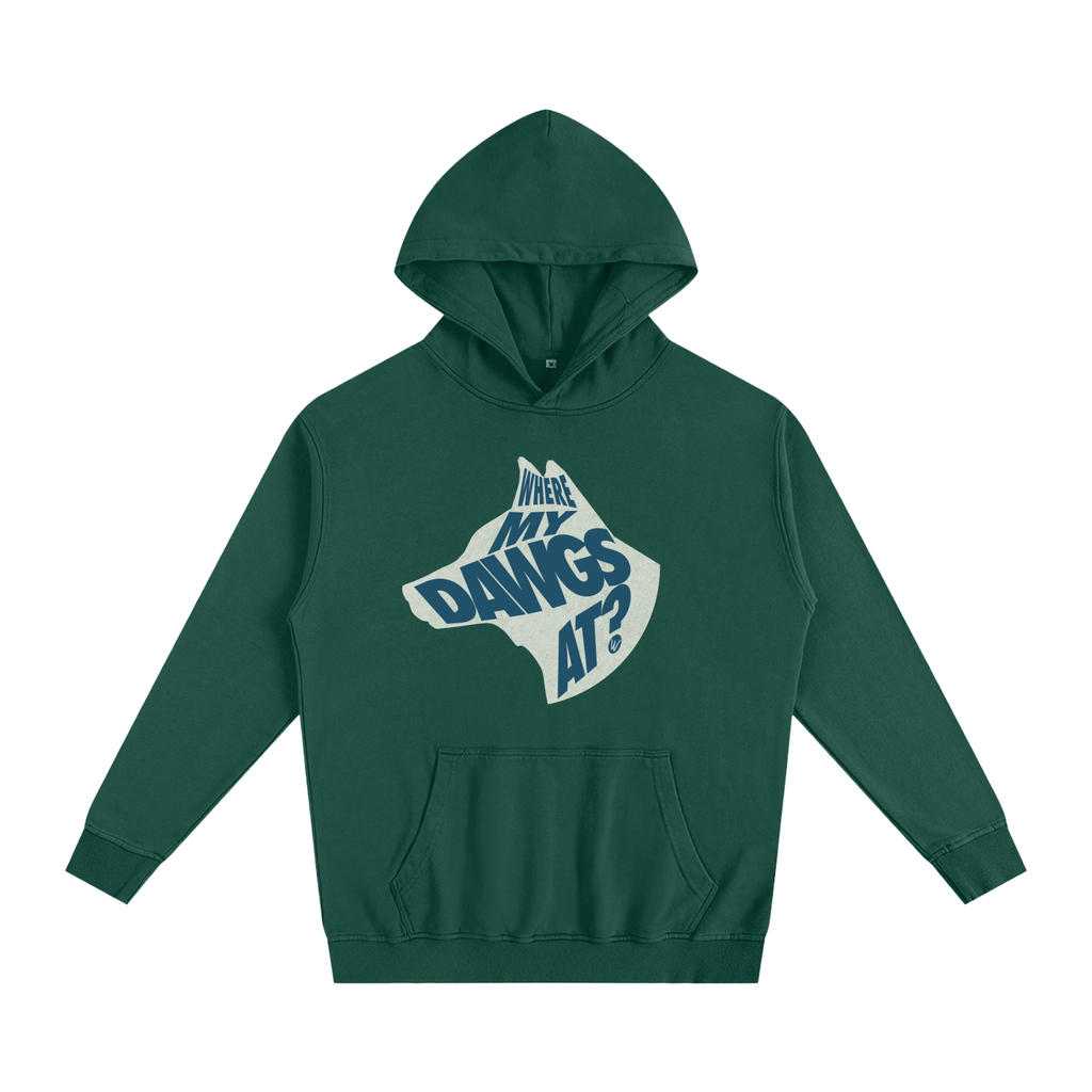 Where My Dawgs AT? Oversized Hoodie