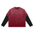 Unisex Vintage Wash Distressed Layer T-Shirt