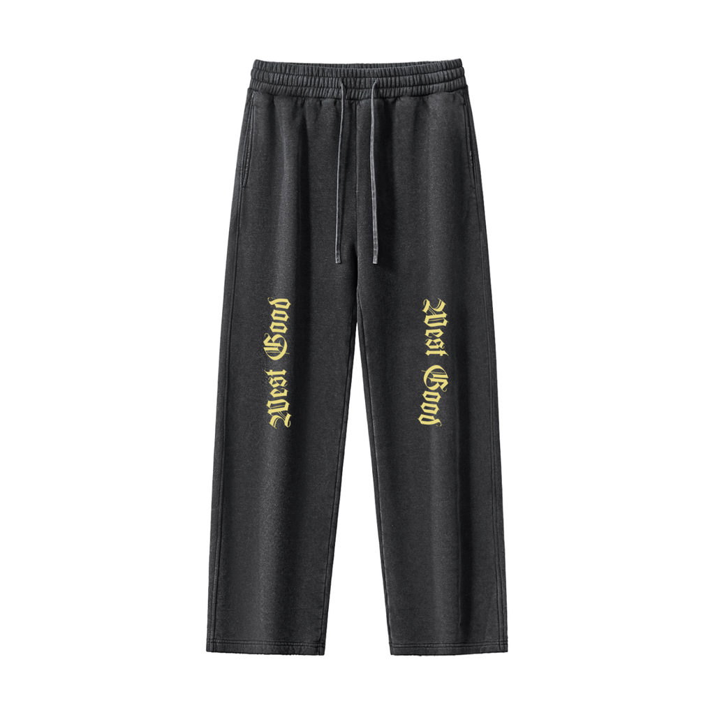 Frayed Enzyme Washed Fleece Set