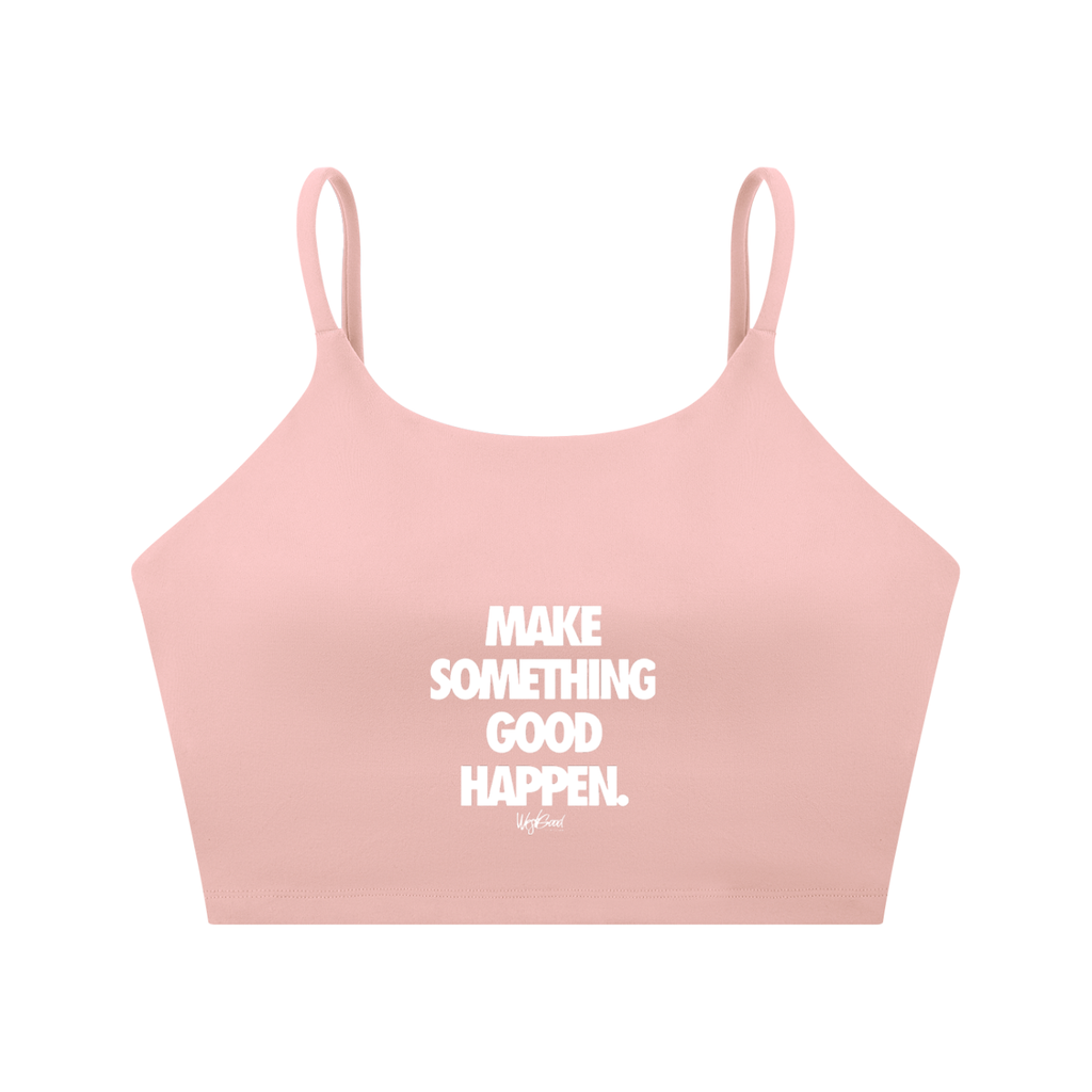 Spaghetti Strap Yoga Sports Bra