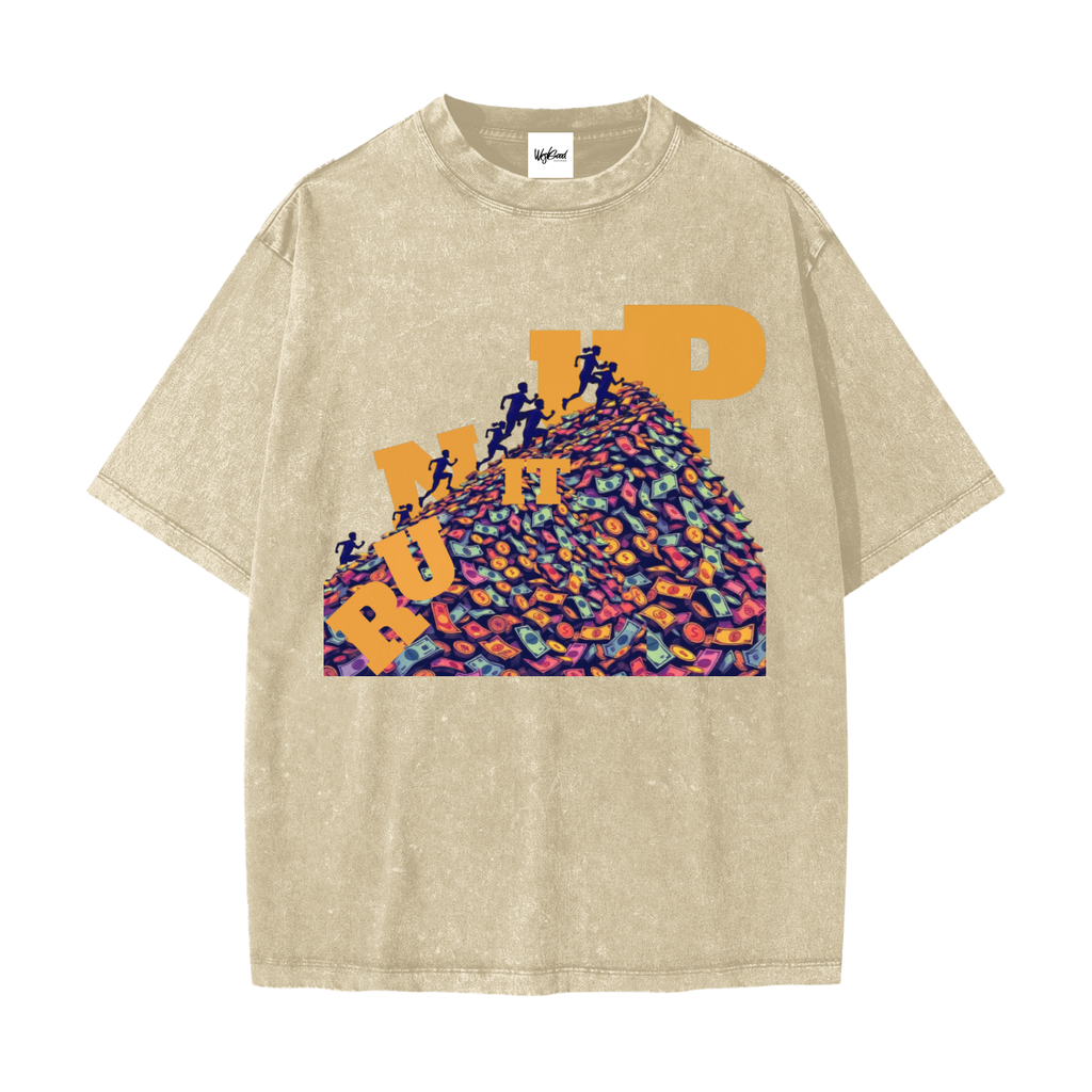 Heavyweight Snow Washed T-Shirt