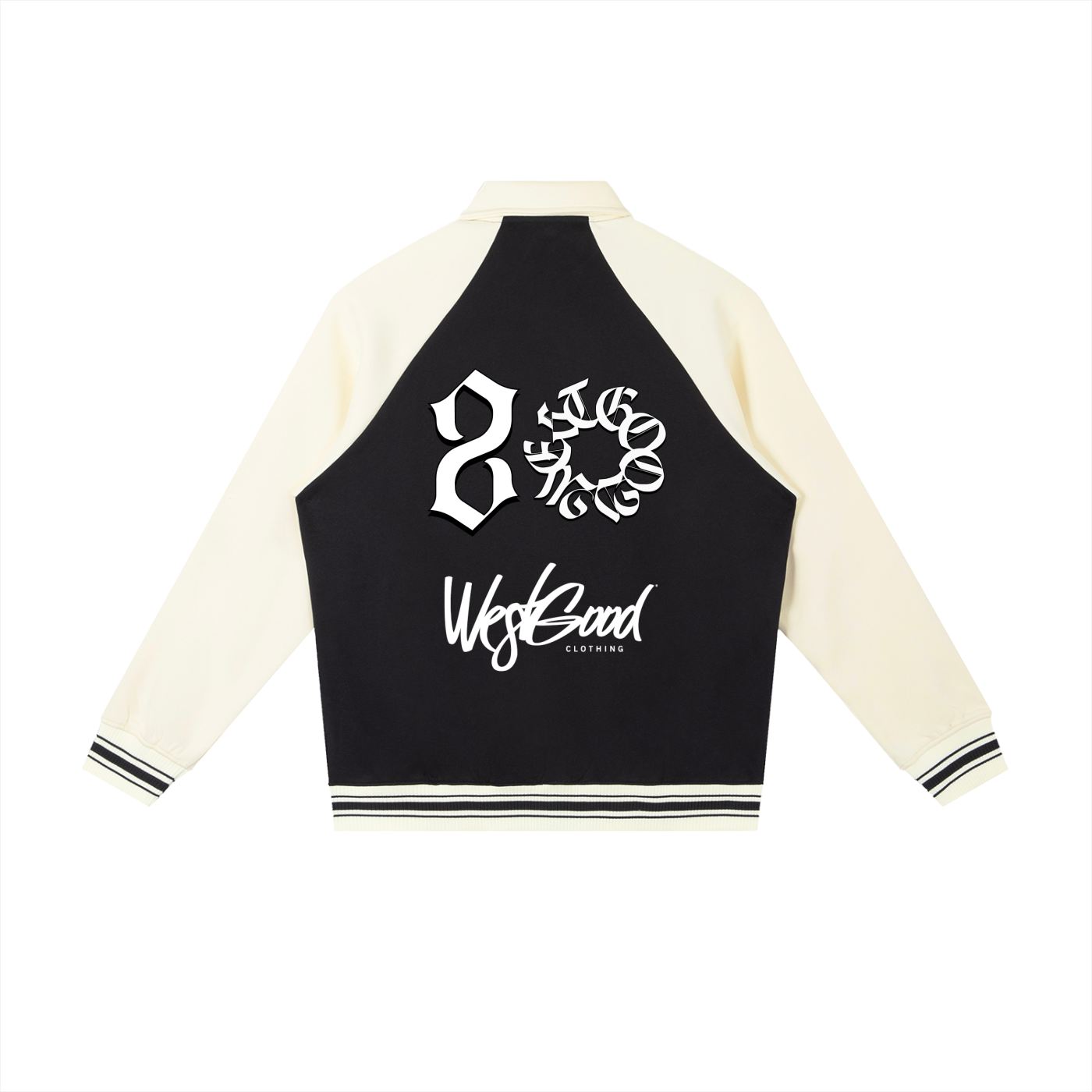 WEST GOOD CLOTHING 20 Raglan Sleeve Baseball Jacket