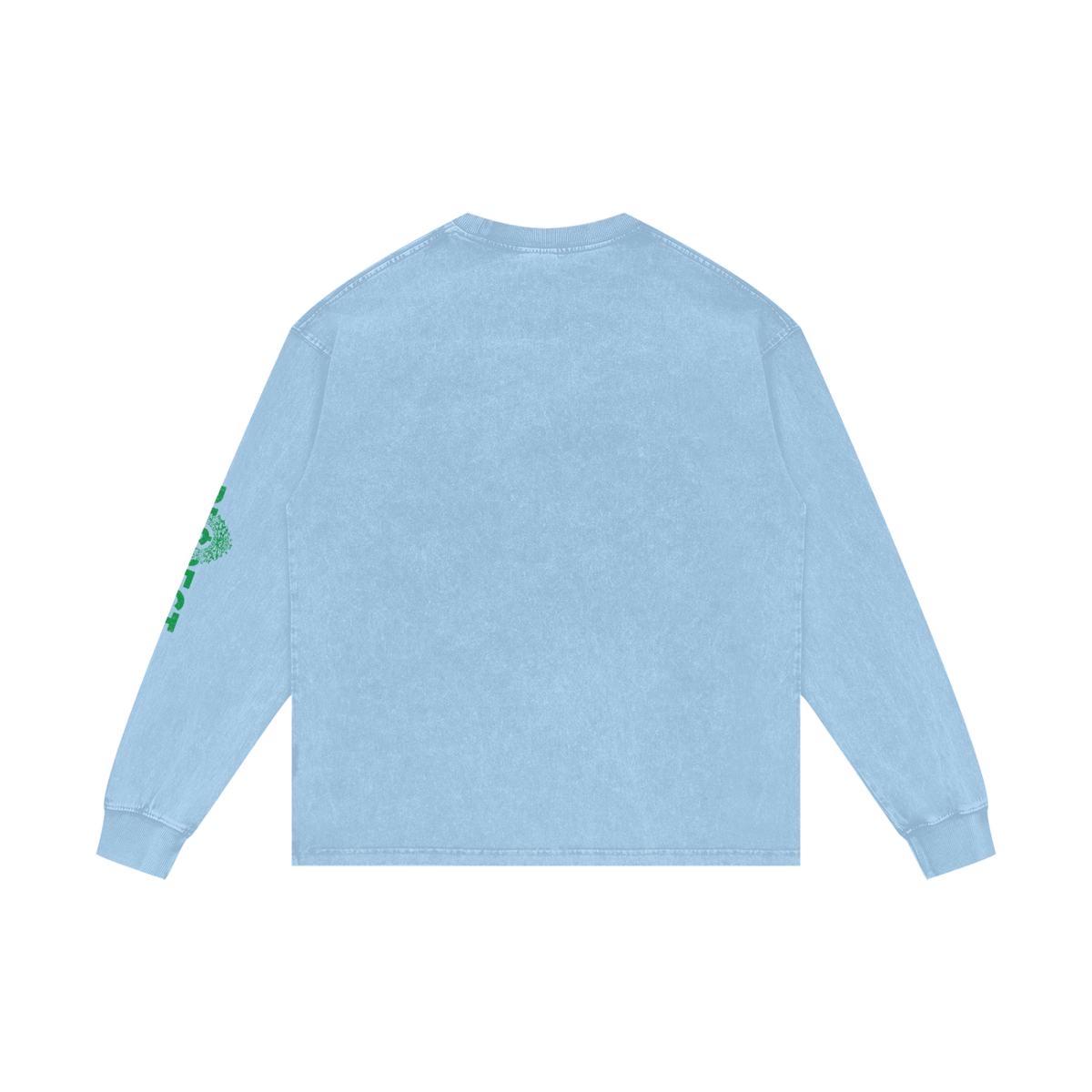 Acid Wash Oversize Long Sleeve T-Shirt