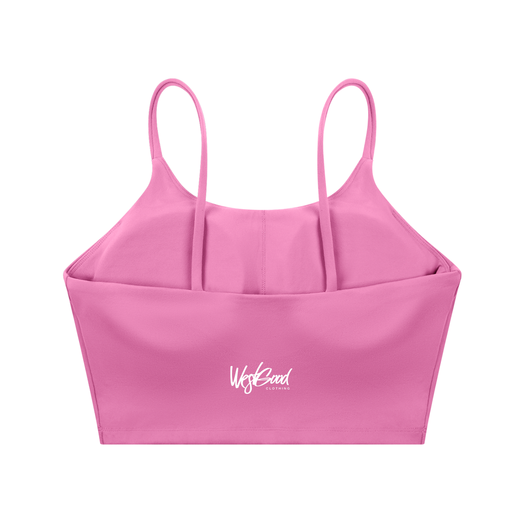 Spaghetti Strap Yoga Sports Bra