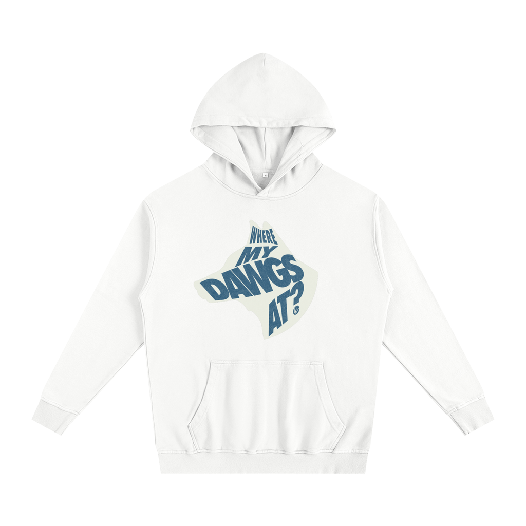 Where My Dawgs AT? Oversized Hoodie