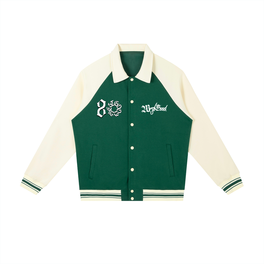 WEST GOOD CLOTHING 20 Raglan Sleeve Baseball Jacket