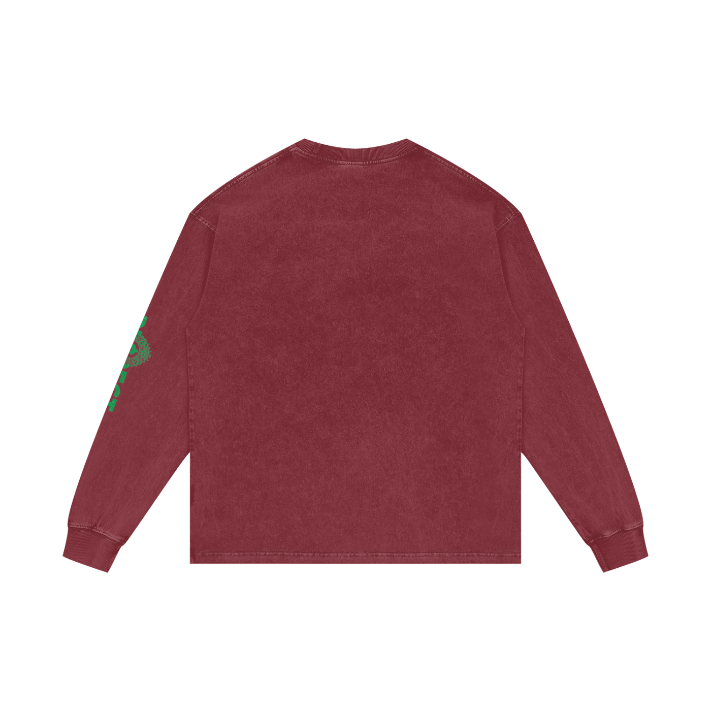 Acid Wash Oversize Long Sleeve T-Shirt