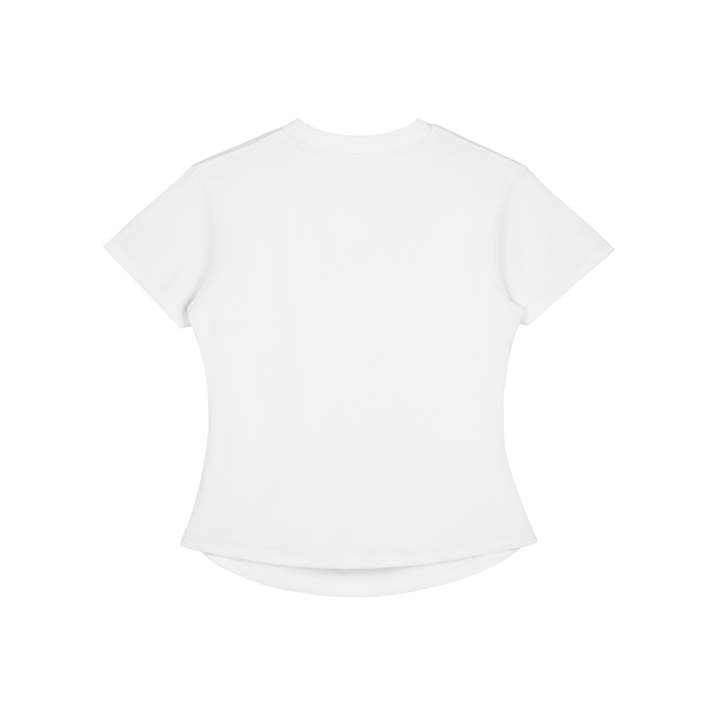 M.Y.T.H Vintaged-Wash Bodycon Cotton T-Shirt