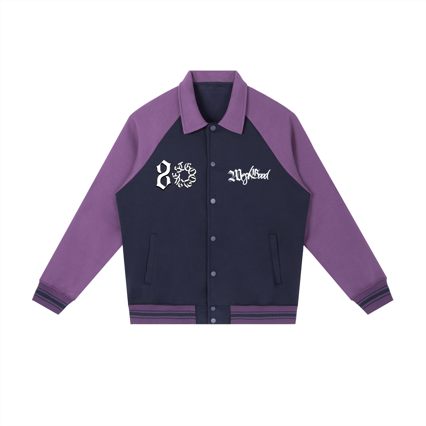 WEST GOOD CLOTHING 20 Raglan Sleeve Baseball Jacket