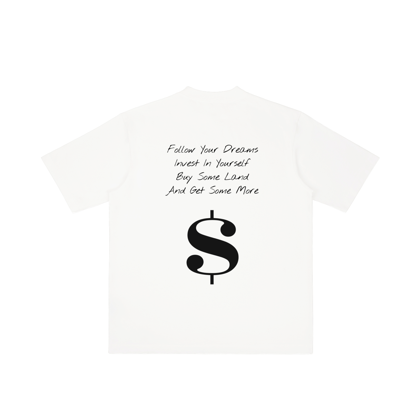 Vintage Wash Drop Shoulder JUST GET SOME $ T-shirt