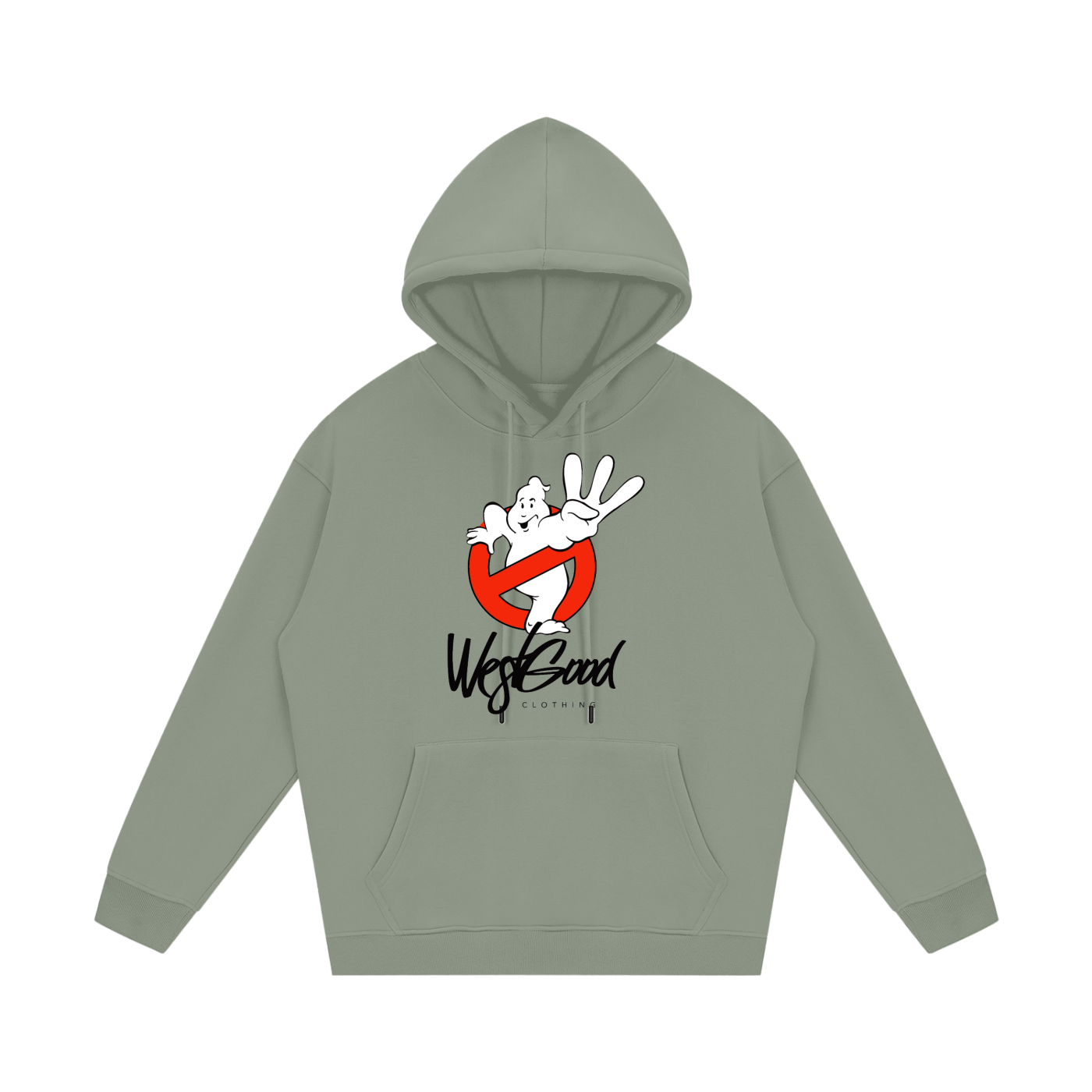 WEST GOOD GHOSTBUSTERS Unisex Fleece Hoodie