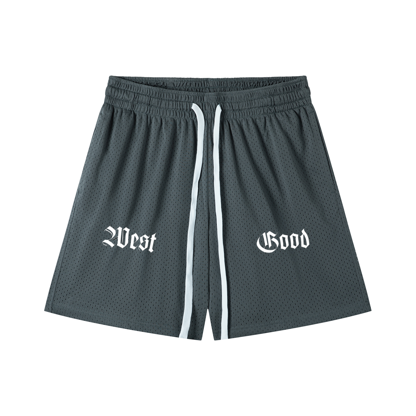 Mesh Drawstring Shorts