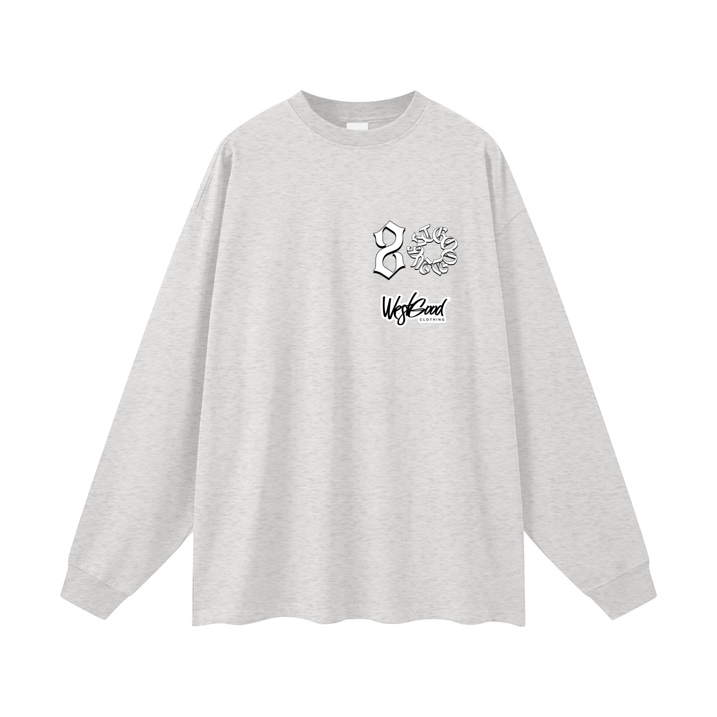 West Good 20 Oversized Unisex Long Sleeve T-Shirt