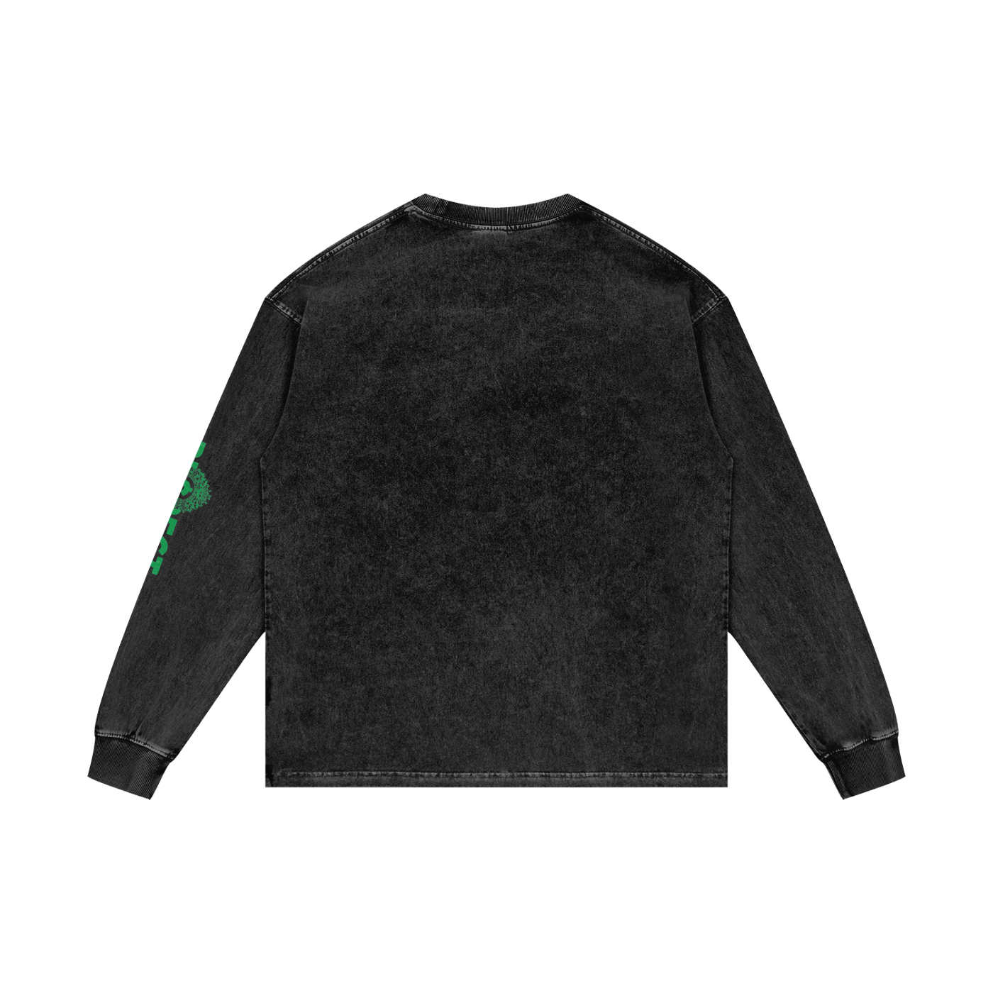 Acid Wash Oversize Long Sleeve T-Shirt