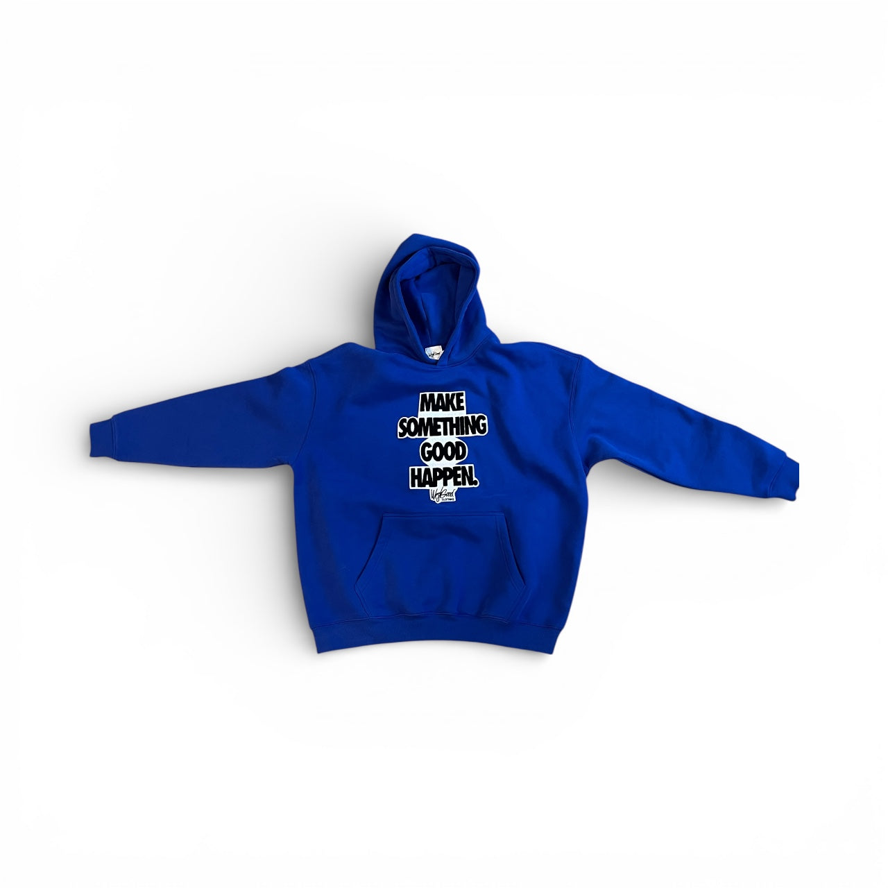 Make Something Good Happen Chenille Patch Hoodie