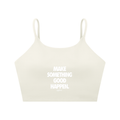 Spaghetti Strap Yoga Sports Bra