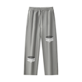 Frayed Enzyme Washed Fleece Sweatpants