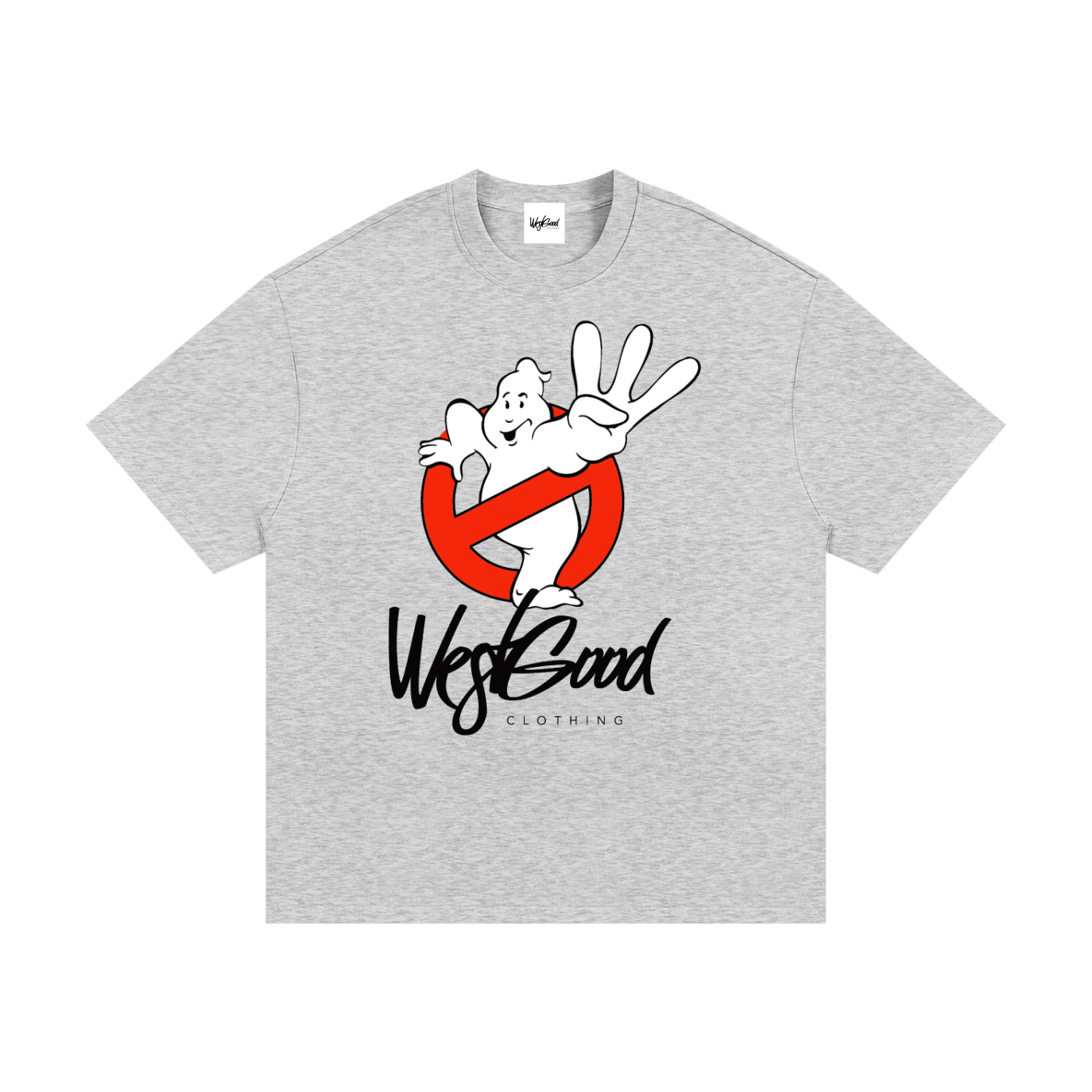 WEST GOOD GHOSTBUSTER Heavyweight Cotton T-Shirt