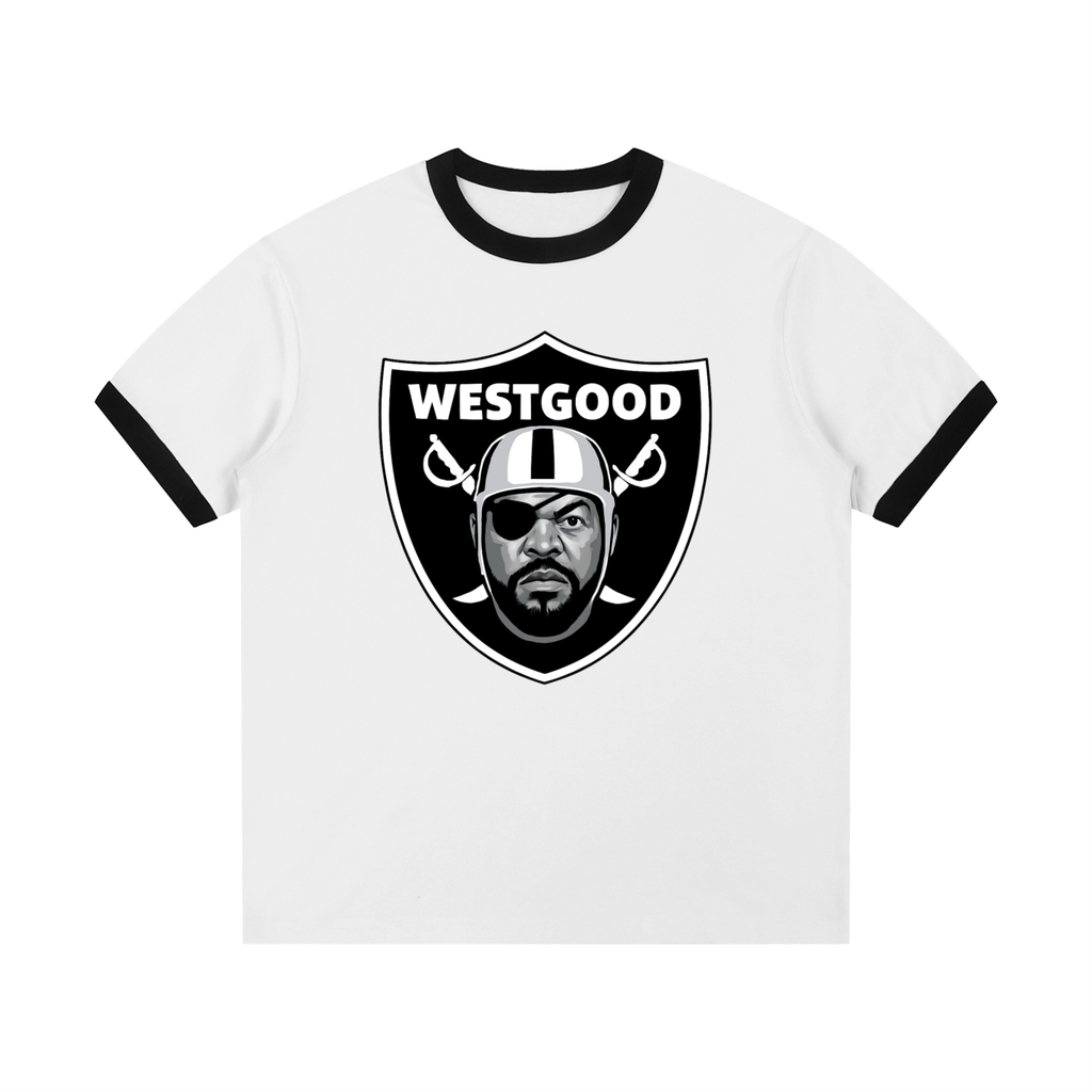 WEST GOOD Edge Ribbed Crewneck T-Shirt