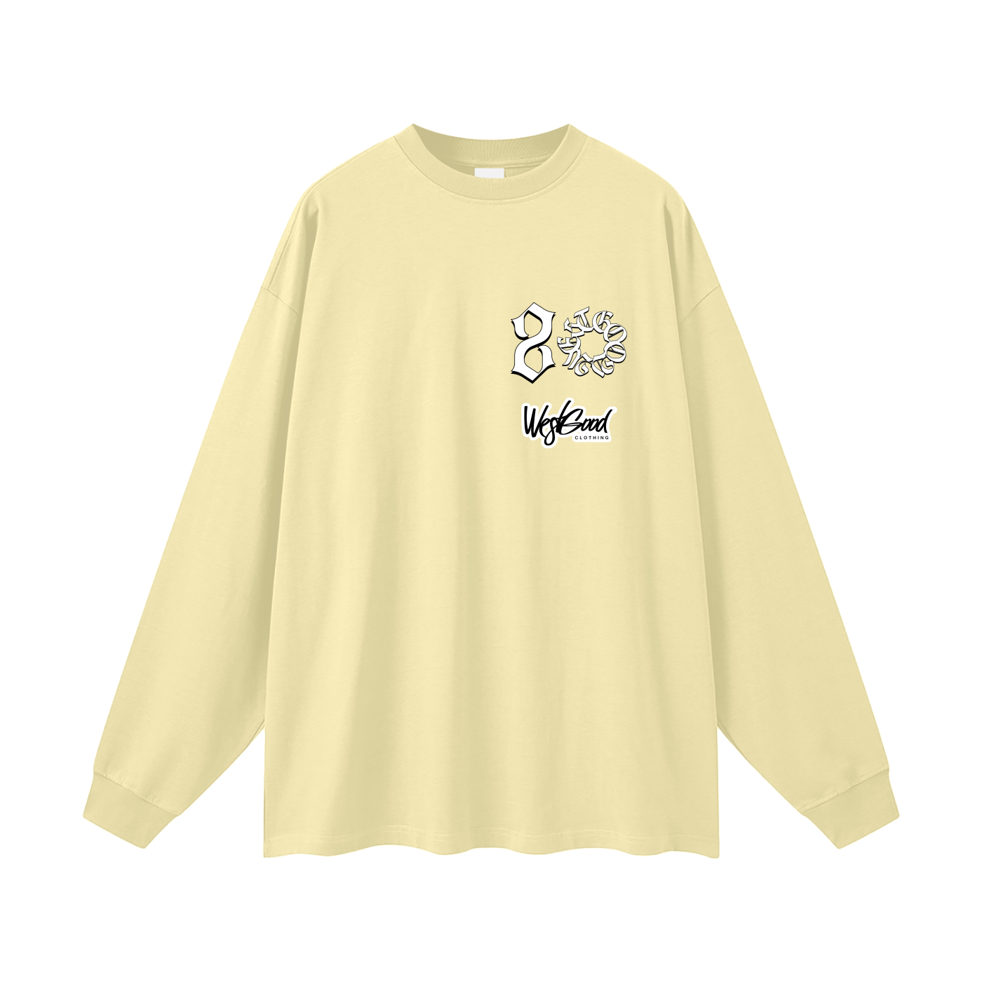 West Good 20 Oversized Unisex Long Sleeve T-Shirt