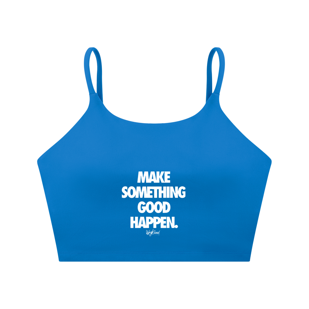 Spaghetti Strap Yoga Sports Bra